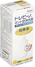 Toure Torebino PT series pot-type water purifier replacement cartridges Zidane high removal 12 items Clear Type PTC.SVJ