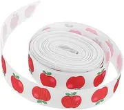 SHINEOFI 1 Roll Decorative Webbing Hand Thrown Ribbon Outdoor Ribbon Present Wrapping Supplies Graduation Accessories Present Wrap Tape Back to School Decorations Red Polyester