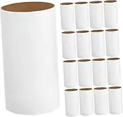 Tofficu DIY Blank Paper Rolls 20pcs Cardboard Tubes for Crafts Toilet Paper Tubes for Boys and Girls Paint Draw Supplies Art Projects for