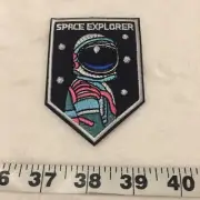 Space Explorer Astronaut Embroidered Iron On Patch New
