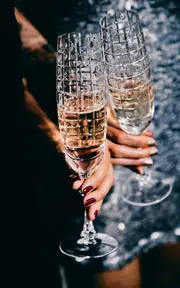 [Tania Bulhoes] Champagne Glass Jacaranda