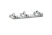 SEATTLE Wall Light Interior Surface Mounted Adjustable 3 X 3W Chrome 3 Light Bar 3000K 582LM