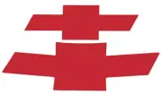 2010-13 Camaro - Bow Tie Emblem Overlay Decals - Red (Pair)