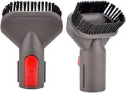 Stubborn Dirt Brush Tool Attachments Compatible with Dyson Gen 5, V15, V12, V11, V10, V8, V7 - Hard Bristle Vacuum Cleaner Accessories for Deep Cleaning and Replacement