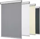 Cordless Blackout Roller Shades Blinds for Windows,Free-Stop Shades with Valance