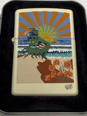 ZIPPO 1999 STANLEY MOUSE SUNSET JESTER LIGHTER SEALED IN BOX K274