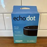 Amazon Echo Dot Alexa-enabled Bluetooth Smart Speaker (2nd Generation) - Black