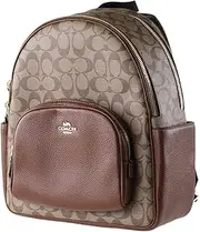 [COACH] Outlet Court Backpack In Signature Canvas
