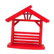 Nativity Manger Scene Crafts Christmas Decor for Indoor Bookshelf Study Room