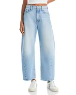 Mother The Half Pipe High Rise Ankle Wide Leg Jeans in This Is How I Roll