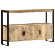 Side Cabinet 120x30x75 cm Solid Mango Wood