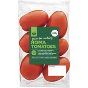 Woolworths Roma Tomato Punnet 480g