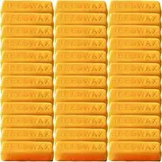 TooGet 36Pcs Yellow Beeswax Bars, Natural Beeswax Block Bees Wax Pure Bar Wax for Candle Making, Skincare, Furniture Polish, DIY Crafts - 40 OZ
