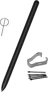 Tab S8 S Pen Replacement for Samsung Galaxy S8 S8 Plus S8 Ultra (EJ-PT870BJEGUJ) Touch Pen Stylus Pen (WithoutBluetooth) + Tips + Eject Pin(Black)