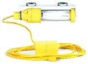 New WOODHEAD 1083-3M Flourescent Hand Lamp Machine Light 13W Screw Mount 15' Crd