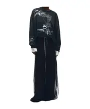 Ann Demeulemeester Nikita Sketchbook Long-Sleeved T-Shirt S,XS Black