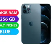 Apple iPhone 12 Pro MAX (256GB, Blue) Australian Stock - Refurbished (Excellent)