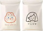 Wrohto Car Trash Bag - Cute Cartoon Easy Stick Car Trash Can,Automotive Interior Supplies for Boat Backseat Cupholder Vehicle Vomit Door Airplane Travel Kids Trunk
