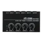 Mx400 Mini Mixer Professional Reverberation Effect High Fidelity Sound Mixer 4