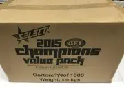 2015 Select AFL Champions Trading Card VALUE PACK Factory Case-30 Value Packs