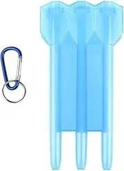 1pcs/Set Portable Dart Box Key Lock Buckle ABS Transparent Durable Darts for Most Darts Box Suitable Universal tip Storage Steel Storage tip Stainless Box Soft Dart case Storage Darts Soft cas