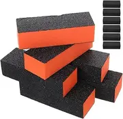 WOFASHPURET 20Pcs Nail Buffer Block Portable Sided Nail File Buffing Sponge for Manicure and for Shaping and Polishing Fingernails Toenails the Go