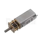 DC Gear Motor High Torque 13GA 12V 60rpm Exposed Gears for DIY Robotics Arduino
