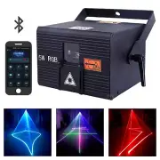 IOS Android App Edit Remote 5W RGB iLDA DMX DJ Show Stage Projector Laser LighHz