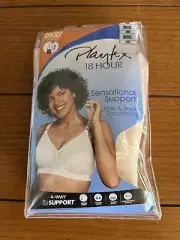 Playtex 18 Hour 20/27 Sensational Support Bra (Size 38DD) Beige. Wire Free.