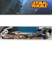 Luke Skywalker Star Wars Force Action Lightsaber Spring Activated 2006 Blue Rare