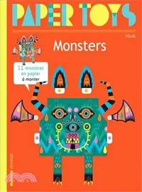 在飛比找三民網路書店優惠-Monsters ― 11 Paper Monsters t