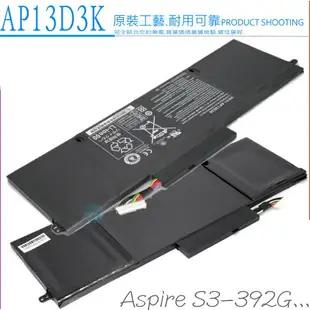 ACER 電池(原廠)-宏碁電池 ASPIRE S3電池,S3-392電池,S3-392G電池,AP13D3K,1ICP6/60/78-2,1ICP5/60/80-2