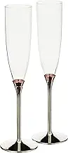 Kate Spade New York Rosy Glow 2-Piece Champagne Flute Set
