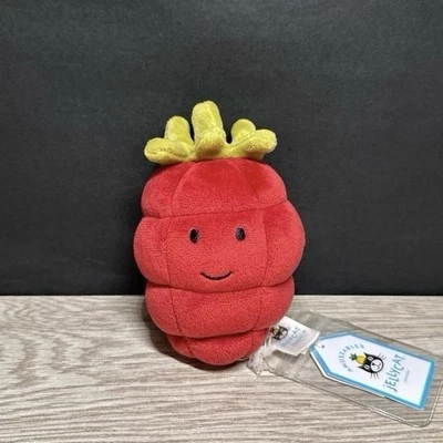 AUTHENTIC❗️Jellycat fabulous fruit raspberry- NWT Retired- SHIPS SAME DAY!