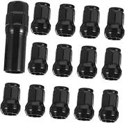 Steel Lug Nuts 20mm for Trailer Tires 21pcs Lug Nut Set Unique Shape for Improved Security