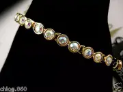 SIGNED SWAROVSKI AB CUT FACETED CRYSTAL BRACELET NWT RETIRED RARE