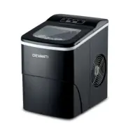 Devanti 2L Portable Ice Maker Commercial Machine Ice Cube Bar Countertop Black