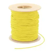 Elastic Cord, 2 mm Stretchy Elastic String 77 Yards Yellow