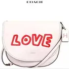COACH X KEITH HARING LOVE LEATHER SHOULDER SADDLE HUDSON BAG 11784 BRAND NEW