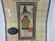 Pine Mountain Designs WACKY WITCH Punch Needle Pattern P36 NEW Sandra Workman