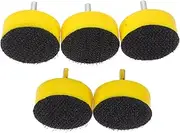 Cabilock 5pcs Grinding Disc Grinding Discs Sander Polish Round Sanding Hand Sanders Sanding Polishing Pads Abrasive Accessories Polishing Wheel Drill Buffing Pad Stainless Steel Yellow
