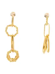 [Dsquared2] Dsquared2-Earring With Chain Rings-Donna UNI