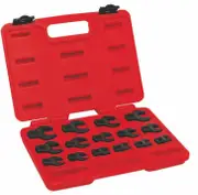Rytool RT7391 - Crowsfoot Wrench Metric 15 Piece 3/8" Drive