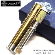Douglas Field S Plus-COMBO-1 Oil Lighter Silver & Gold Made in Japan Waterproof