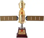 1:50 Scale China Shenzhou 14 Spacecraft Model Alloy Die-cast Aeronautical Collection Souvenir for Home Decoration