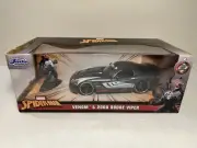 Jada Marvel Spider-Man Venom With 2008 Dodge Viper Diecast New
