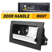 9L3Z1522600CB Door Handle Inner For 09-2014 Ford F-150 Silver W/ Chrome Lever E
