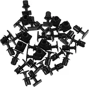 SEWOART 50pcs Auto Fastener Clips for Car Interior Trim Durable Retainer Clips for Easy Installation for Panel and Seat Trim Securing Compatible with Multiple Models
