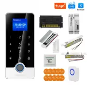 Tuya App Fingerprint RFID Access Control Kit Smart Door Lock Bluetooth Biometric