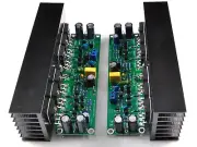 HiFi L15 IRFP240 MOSFET Stereo Power Amplifier Board 150W Amp With Heatsink